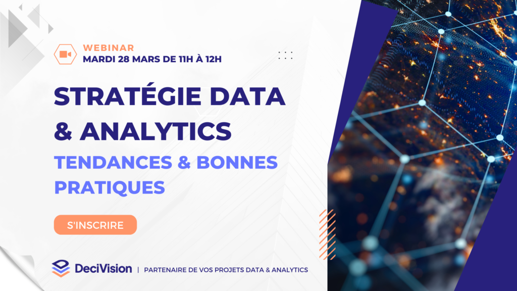 Affiche Webinar Stratégie Data Analytics DeciVision