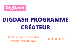 Formation DigDash Programme Créateur