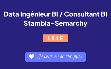 Data Ingenieur Stambia Lille