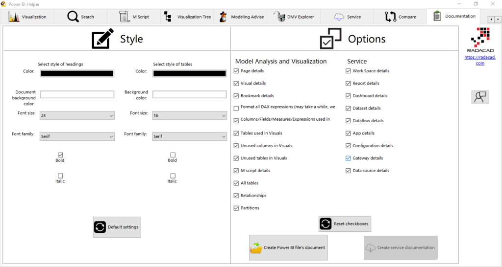 Présentation des fonctionnalités Power BI Helper