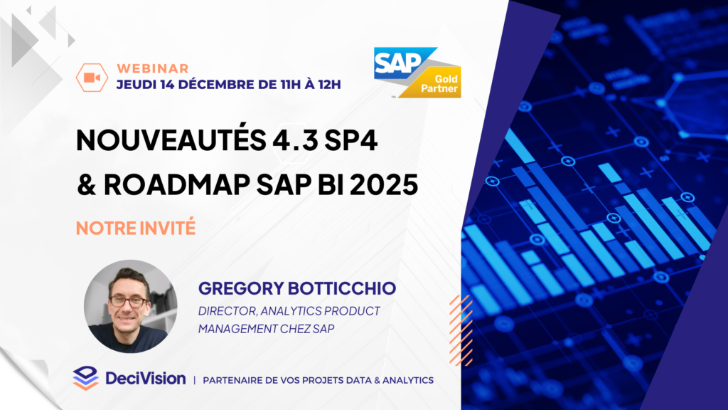 Affiche Webinar Nouveautés 4.3 SP4 - 14/12/2023