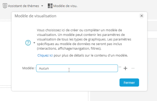 Modèle de visualisation DigDash