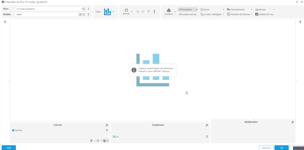 Refonte interface édition des graphiques 2