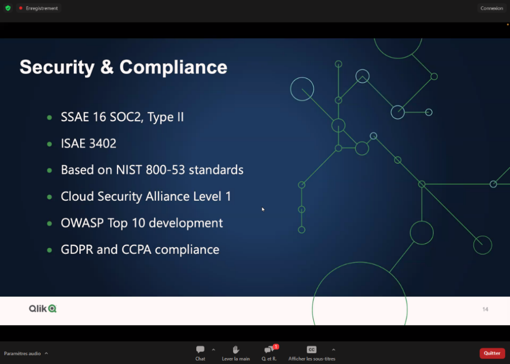 Sécurité et Compliance - Talend