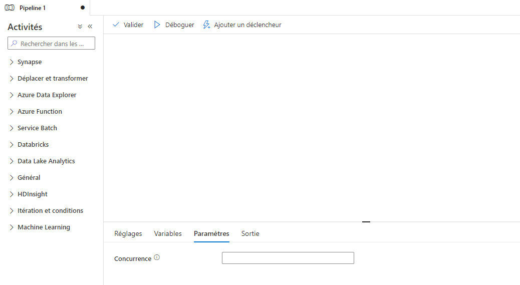 Pipelines Azure : Data Factory vs Synapse Analytics