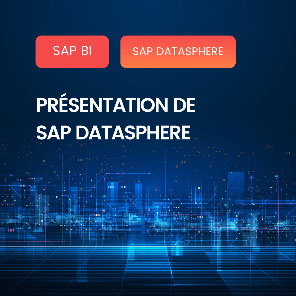 Affiche blog présentation SAP Datasphere - DeciVision