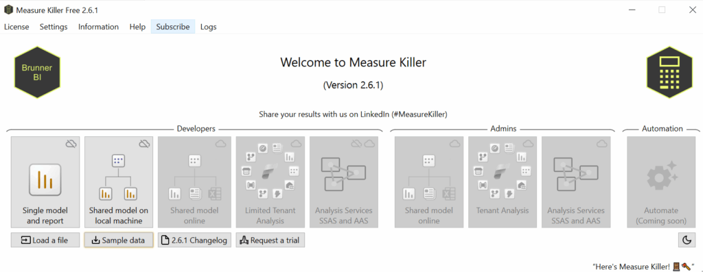 Measures Killer Power BI, les principales fonctionnalités