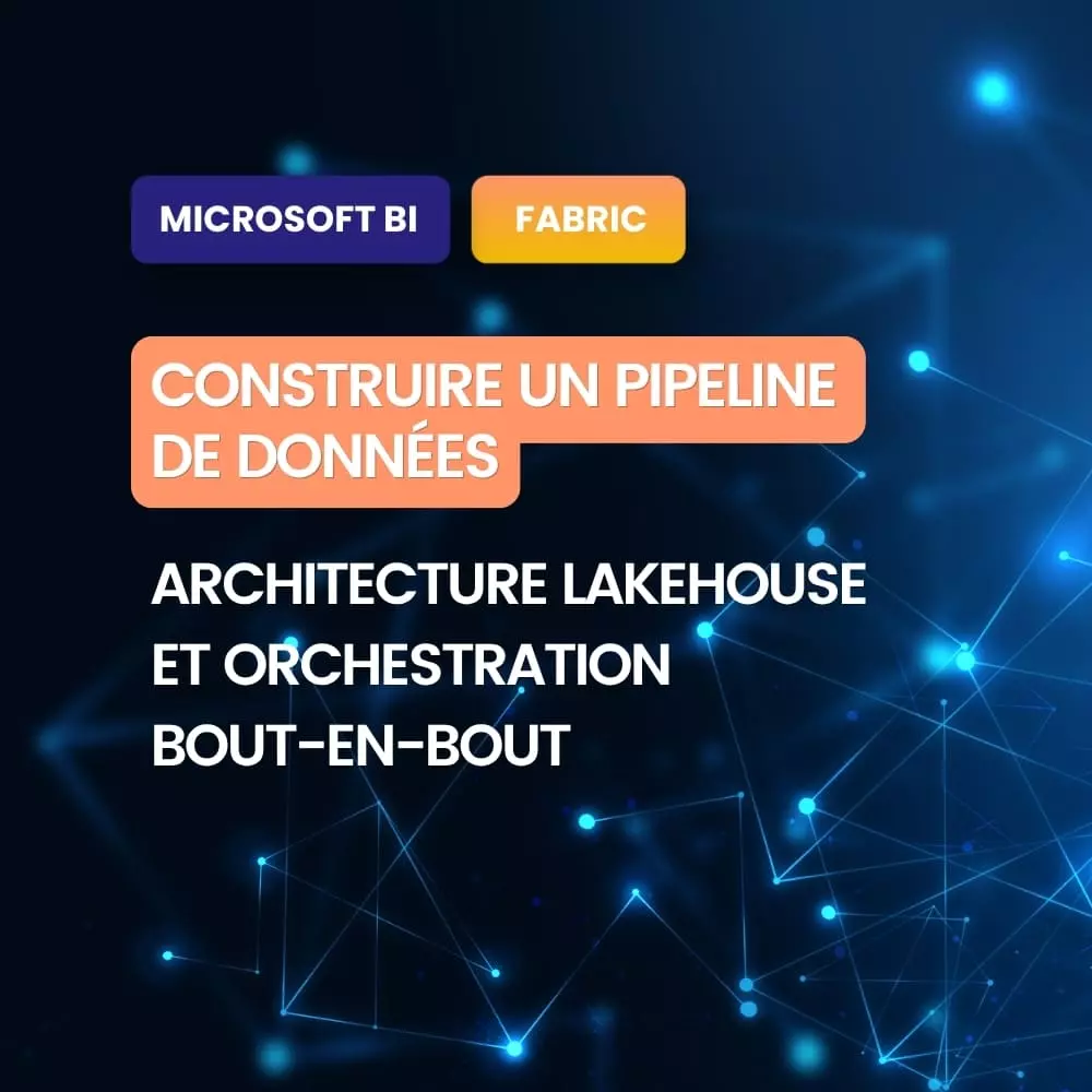 Construire un pipeline de données dans Microsoft Fabric : architecture Lakehouse et orchestration bout-en-bout