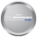 Médaille Provigis – Tiers Responsable 2023 Silver Médaille Provigis Tiers Responsable 2023 Silver