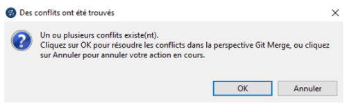 Conflit GIT Talend