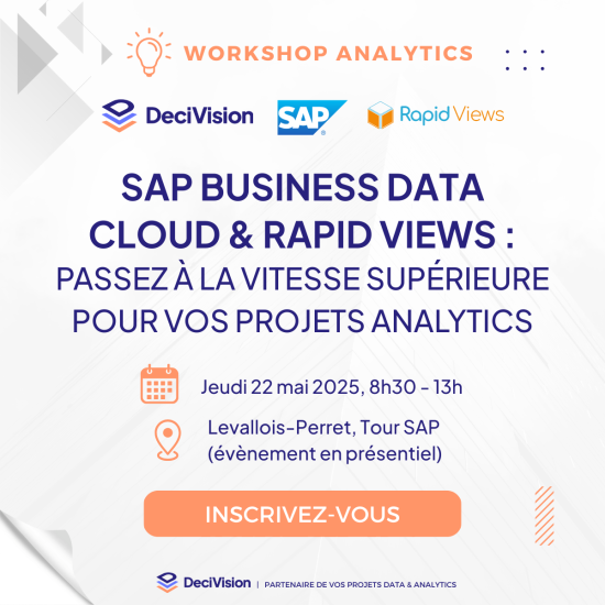 Workshop DeciVision : SAP Business Data Cloud